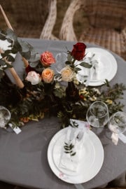 bordstyling av isabelles blomster i søgne