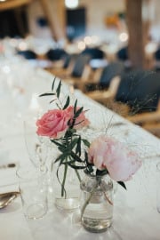 rosa roser til bryllup