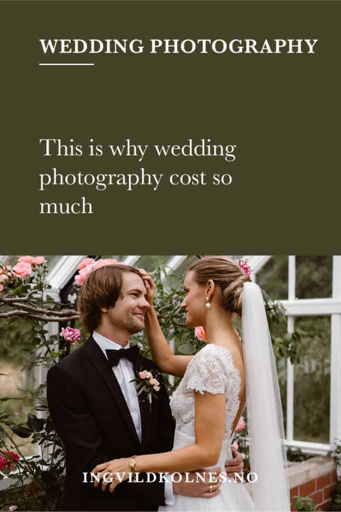 Why is wedding photography so expensive